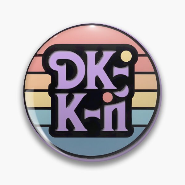 Item preview, Retro Sunset DKi Logo designed and sold by CampbellkhDesig.