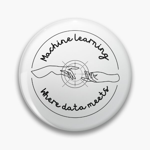 Artikelvorschau, Maschinelles Lernen, Datenfluss, technisches Grafikdesign entworfen und verkauft von NxtGenDesigns.