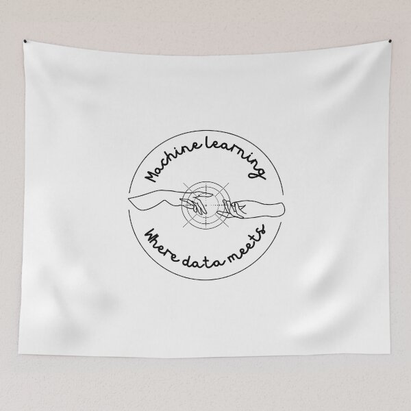 Item preview, Machine Learning Data Flow Tech Graphic Design designed and sold by NxtGenDesigns.