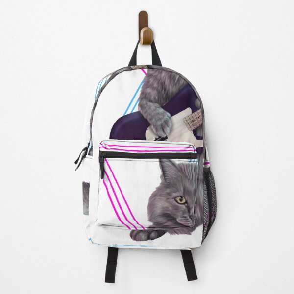 Item preview, Bass Cat- Rock Band Kitty Playing The Bass Guitar designed and sold by Bulahehner.