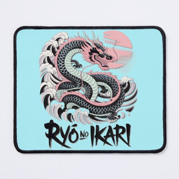 Item preview, Japanese Dragon with Waves and Sun Art designed and sold by CampbellkhDesig.