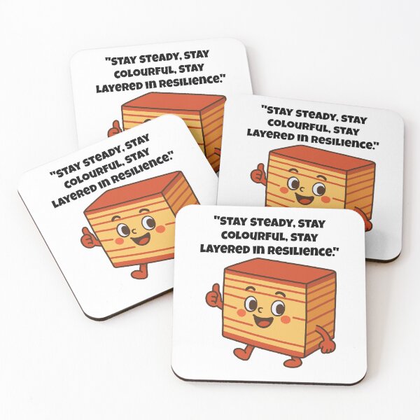 Item preview, Stay Steady - Kuih Lapis Cutie designed and sold by Latitude 1°N.