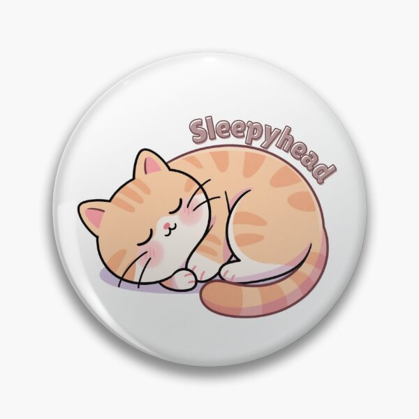 Item preview, Sleepyhead Cat designed and sold by ShinArtDesign.