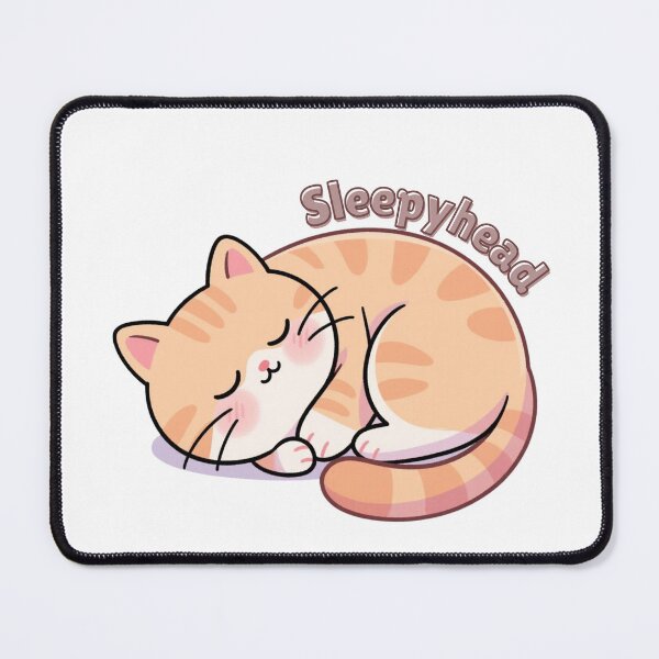 Item preview, Sleepyhead Cat designed and sold by ShinArtDesign.