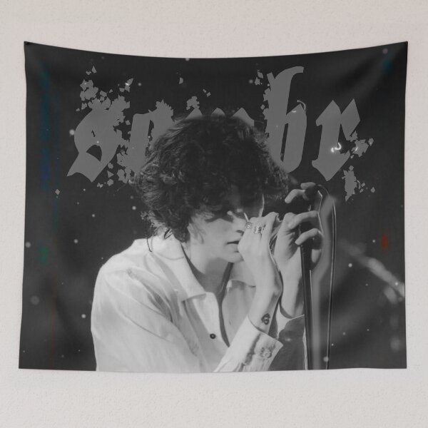 Item preview, sombr retro design ver 2 black and white designed and sold by gothboidesigns.