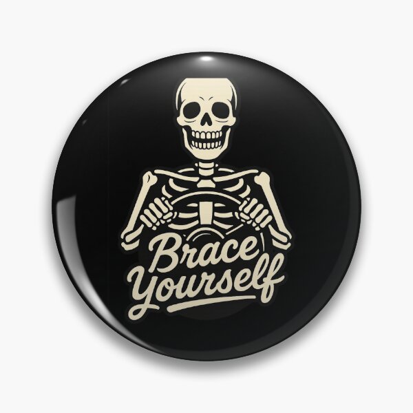 Item preview, Skeleton Driver’s Ed – Brace Yourself designed and sold by DailyDrivesct.
