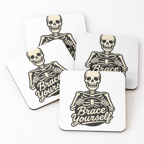 Item preview, Skeleton Driver’s Ed – Brace Yourself designed and sold by DailyDrivesct.