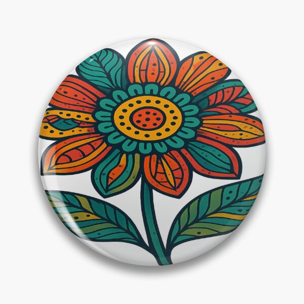 Item preview, Colorful Floral Pattern – Vibrant Artistic Flower Design for T-Shirts & Gifts designed and sold by Rockz-Fashion.