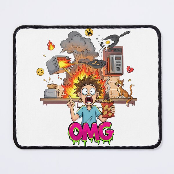 Item preview, OMG – Kitchen Chaos Disaster in Progress designed and sold by GEEKsCollection.
