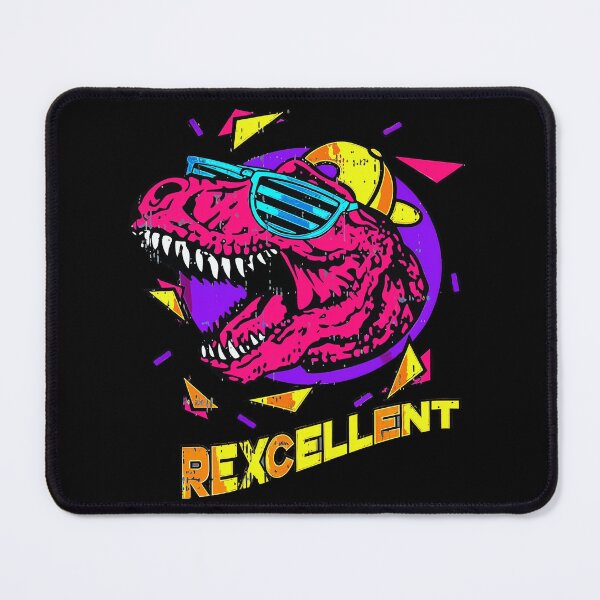 Item preview, REXCELLENT T-Rex Dinosaur Party Sticker - 90s Retro Dino Fun designed and sold by nootnoot-store.