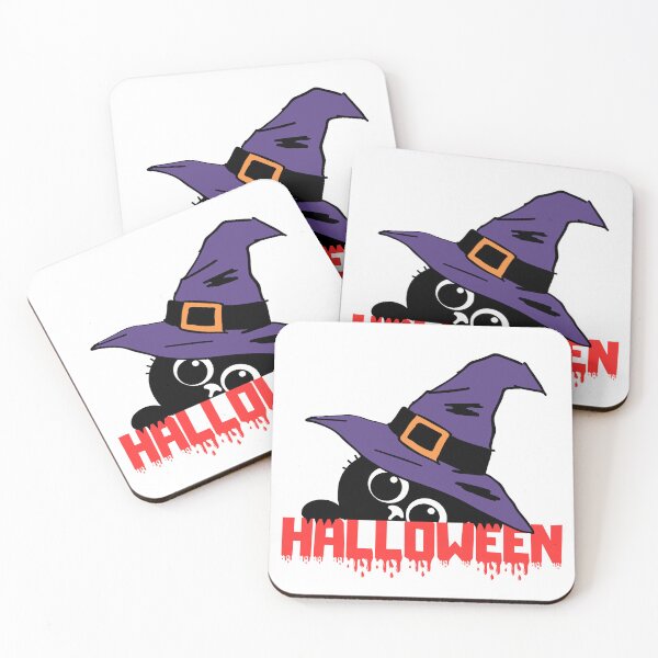 Item preview, Halloween Kitty In A Witch Hat Funny Gifts designed and sold by savageOR.