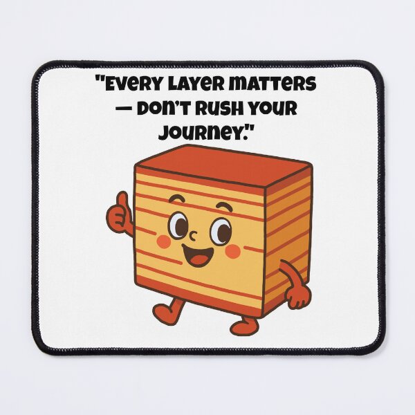 Item preview, Every Layer Matters - Cheerful Kuih Lapis Character designed and sold by Latitude 1°N.