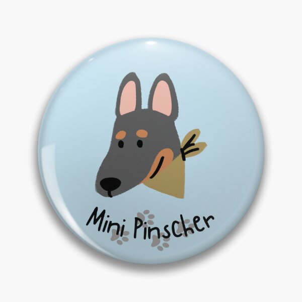 Item preview, Dog - Mini Pinscher with footprint designed and sold by TinyZooKeeper.