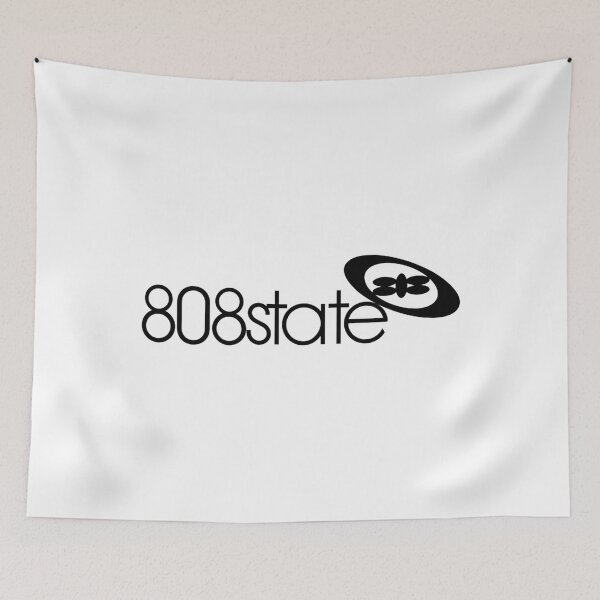 Item preview, 808 State - Plain Black designed and sold by EnricoOkuneva.