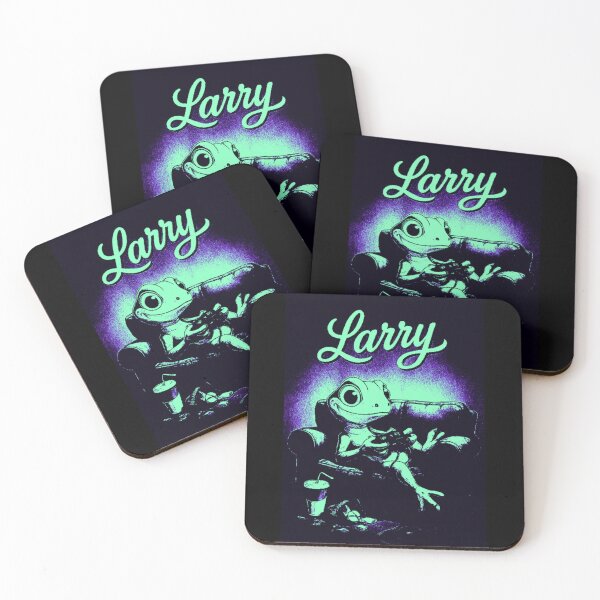 Item preview, Larry the Lounge Lizard Gamer – Retro Neon Chill designed and sold by Art's Diner.