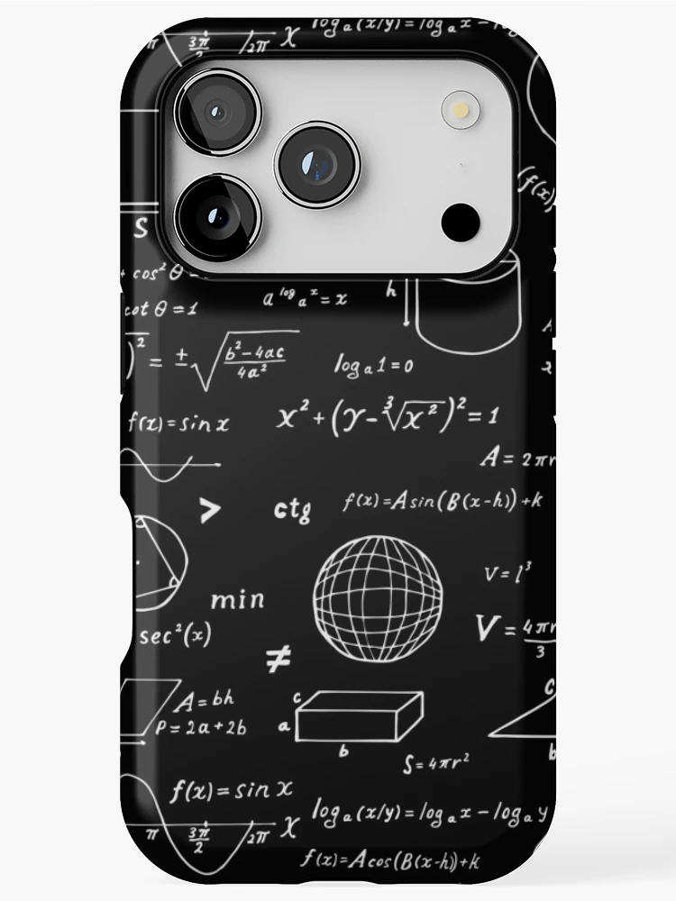 Thumbnail 1 of 4, iPhone Case, Math Formulas designed and sold by edwardecho.