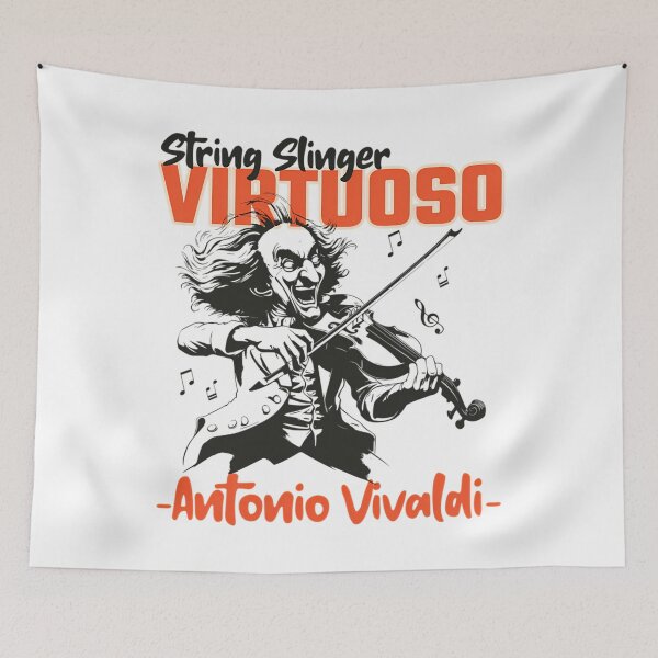Item preview, Antonio Vivaldi Violin Music designed and sold by EnricoOkuneva.