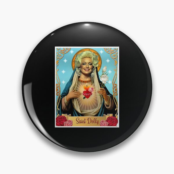 Item preview, Santa Dolly Brings Sparkles Sass And Joy designed and sold by EnricoOkuneva.