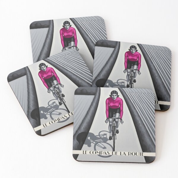Item preview, LE COMPAS DE LA ROUTE (The Compass of the Road) - Original Art Deco Artwork designed and sold by elektronen.