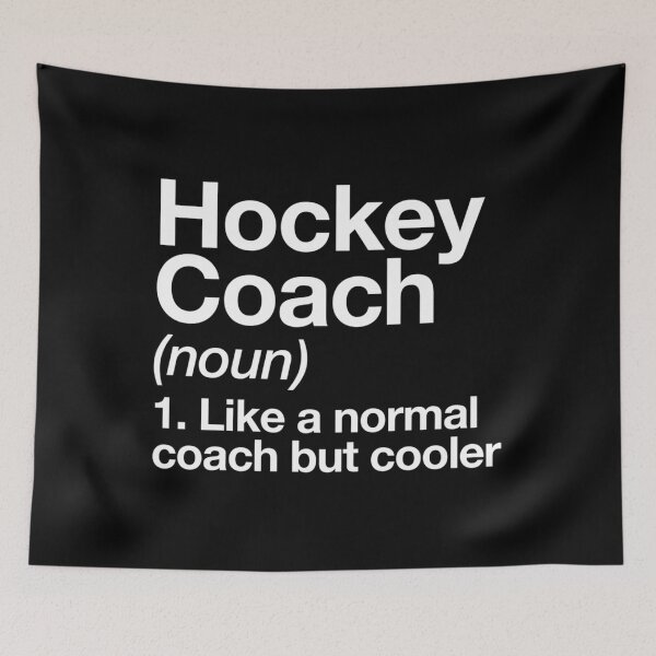 Artikelvorschau, Hockey Coach Lustige Definition Trainer Geschenk entworfen und verkauft von MeteorArtShop.