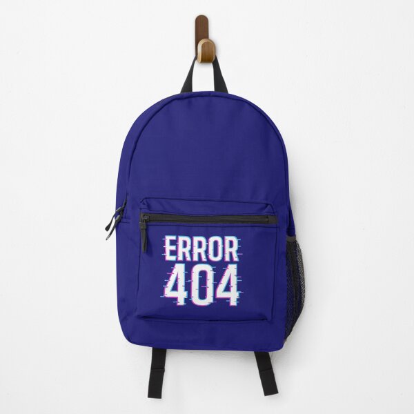 Item preview, “Error 404 – Glitch Style Gamer & Tech Design” designed and sold by Khatare.
