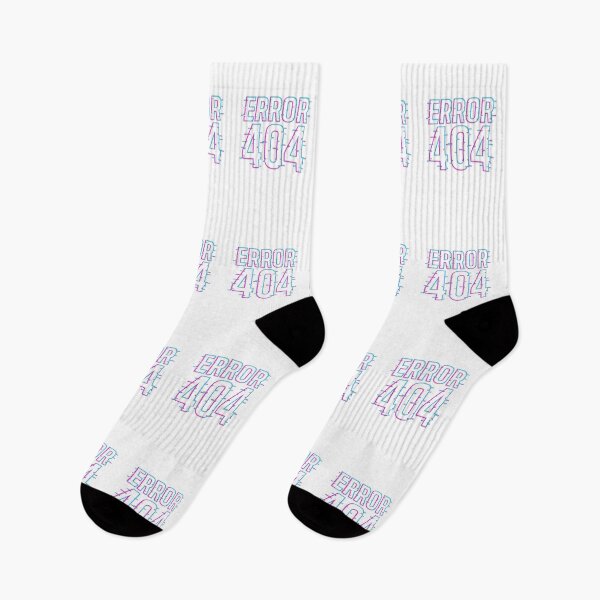 Item preview, “Error 404 – Glitch Style Gamer & Tech Design” designed and sold by Khatare.
