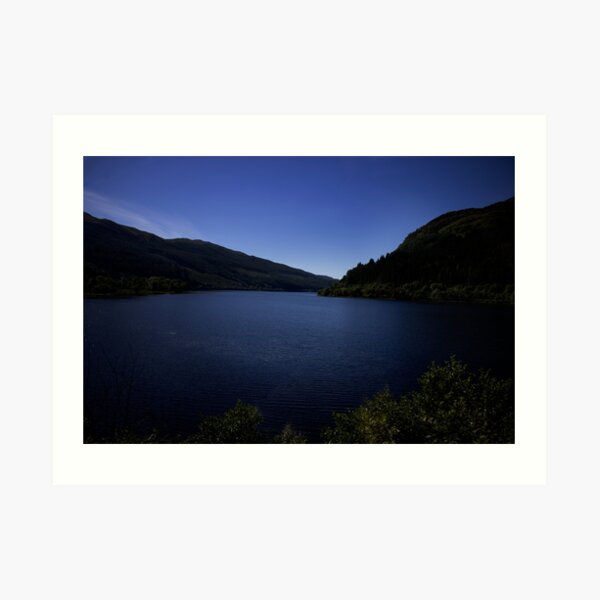 A Loch in the Highlands Art Print
