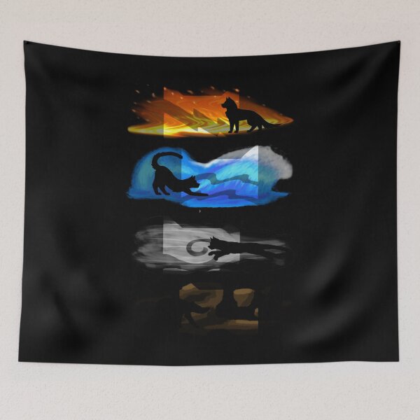 Item preview, Warrior Cats Four Elements, Four Clans designed and sold by JacobsDemetrius.