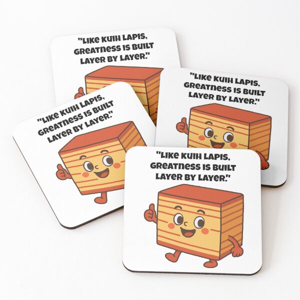 Item preview, Layers of Greatness – Kuih Lapis on a Mission designed and sold by Latitude 1°N.