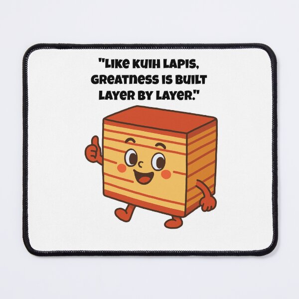 Item preview, Layers of Greatness – Kuih Lapis on a Mission designed and sold by Latitude 1°N.