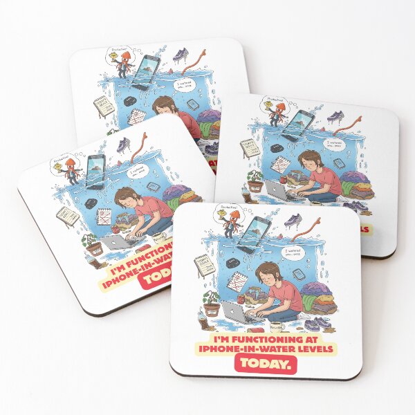 Item preview, iPhone in Water Mode – Low Energy & High Chaos designed and sold by GEEKsCollection.