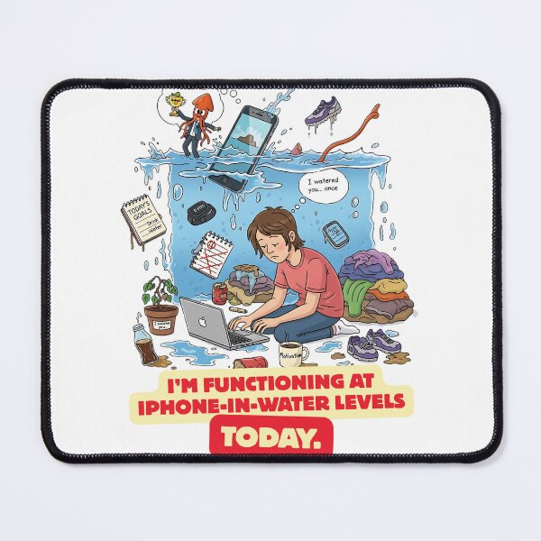 Item preview, iPhone in Water Mode – Low Energy & High Chaos designed and sold by GEEKsCollection.