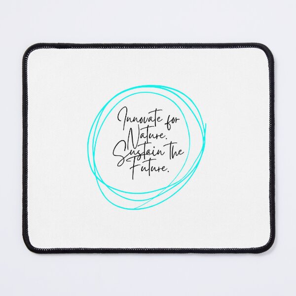 Item preview, Innovate for Nature Eco Future Circle Typography Design designed and sold by NxtGenDesigns.