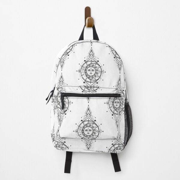 Item preview, Alchemy Sun and Moon – Psychedelic Gothic Symbol designed and sold by Gothic Han.