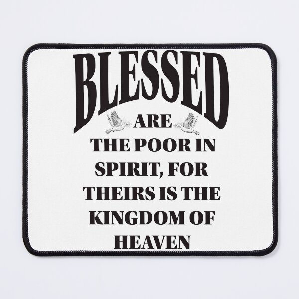 Item preview, Blessed The Beatitudes Christian Streetwear designed and sold by Bloom Faithfully.