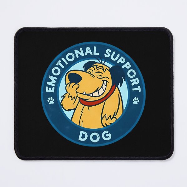 Item preview, Muttleys Emotional Support Dog Logo designed and sold by ThreadNovaCraze.