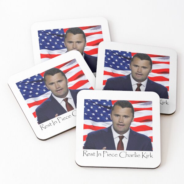 Item preview, Patriot Charlie Kirk memorial designed and sold by CorePrintz.