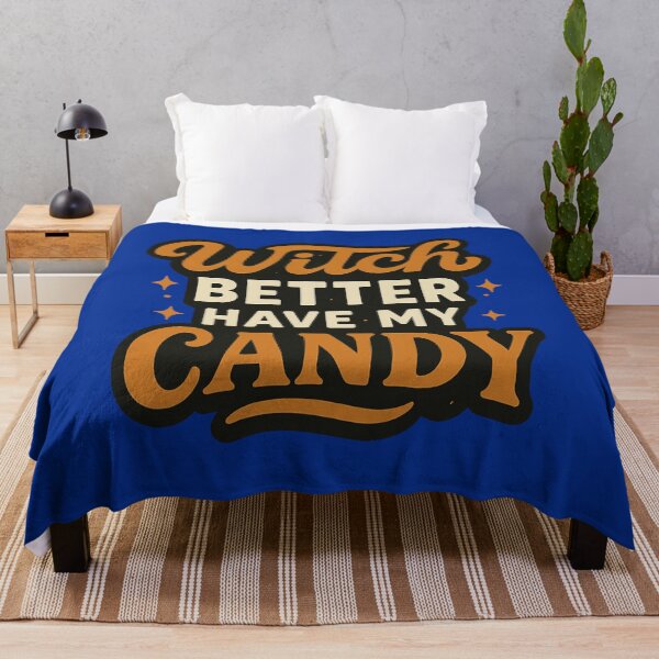Item preview, Witch better give me candy – Funny Halloween saying designed and sold by Meiersbeste.