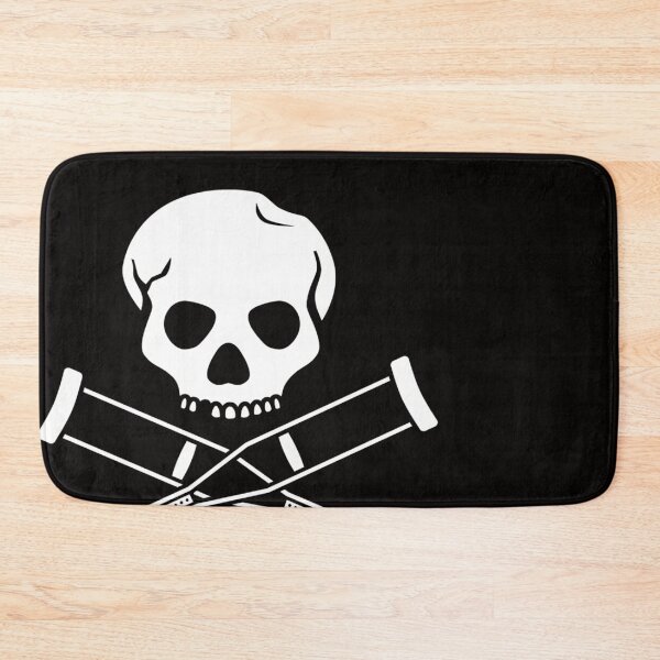 Item preview, Jackass Skull And Crutches Logo designed and sold by ClothesDelacru.