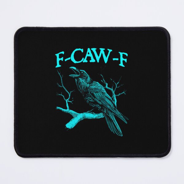 Item preview, Black Crow F Caw F Funny Black Bird Retro designed and sold by Wendypeck12.