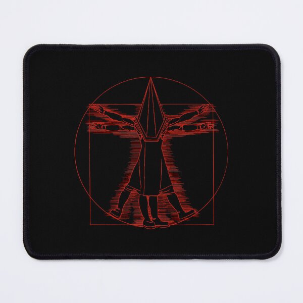 Item preview, Vitruvian Pyramid Head (Red) designed and sold by CaramiccoASC.