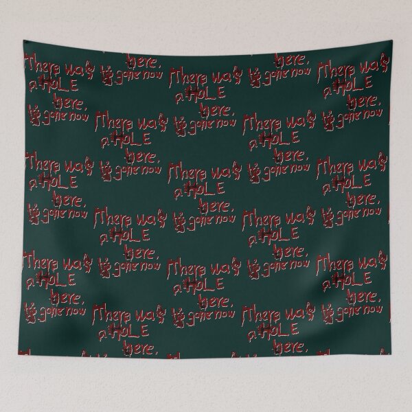Item preview, There was a Hole here, it_s gone now [letters] designed and sold by CaramiccoASC.
