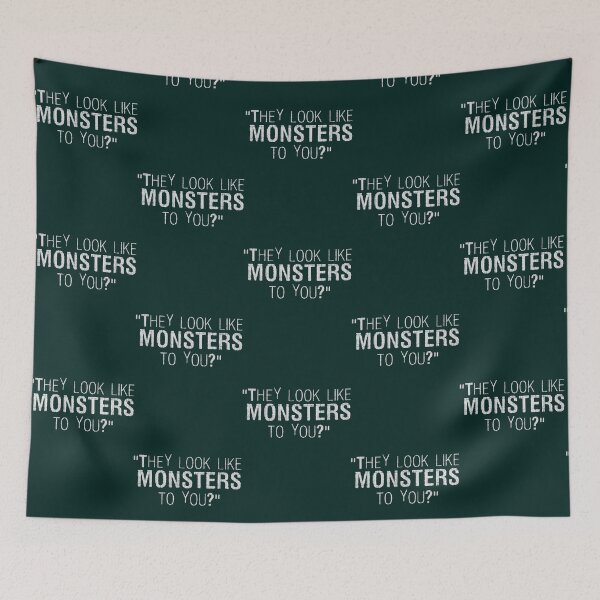 Item preview, They Look Like Monsters To You [White Text] designed and sold by CaramiccoASC.
