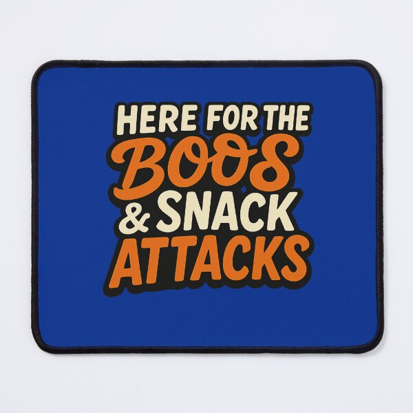 Item preview, Here for the ghosts and snacks – Funny Halloween saying designed and sold by Meiersbeste.