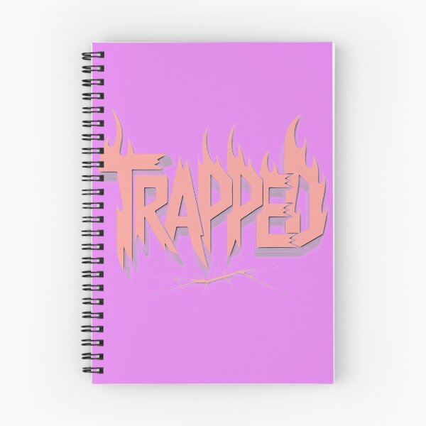 Item preview, Trapped Fiery Logo designed and sold by Christopher Finley.