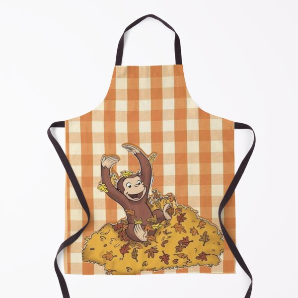 Item preview, Curious George Sitting in a pile of leaves designed and sold by Shars-creations.