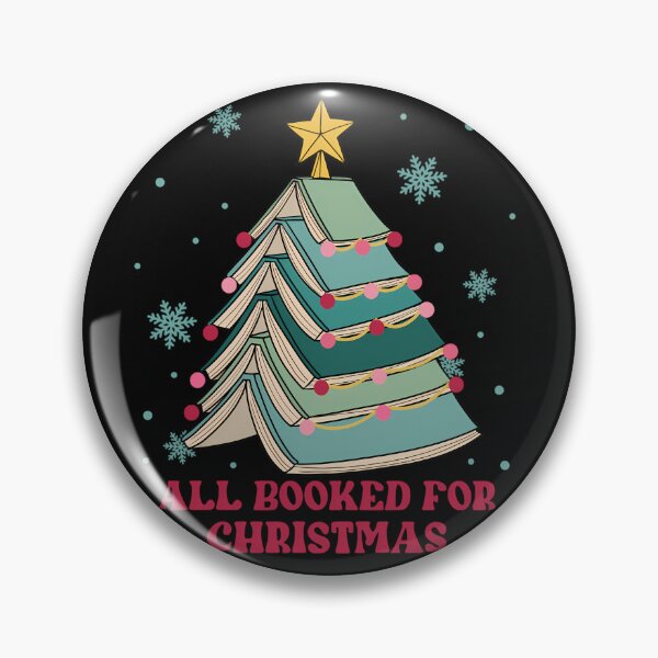 Item preview,  Booked For Christmas Tree Reader Book Lover designed and sold by looftsggow.