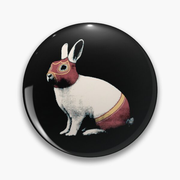 Item preview, Rabbit Wrestler  Lapin Catcheur designed and sold by LurlineWilkins.