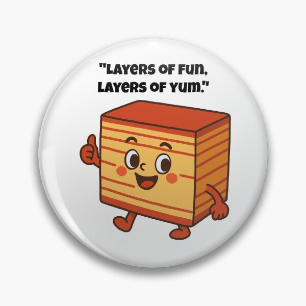 Item preview, Layers of Yum – Sweetness in Every Slice designed and sold by Latitude 1°N.