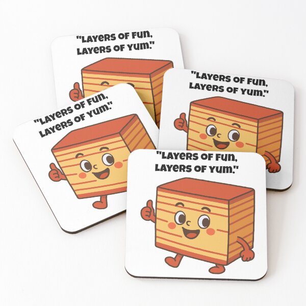 Item preview, Layers of Yum – Sweetness in Every Slice designed and sold by Latitude 1°N.